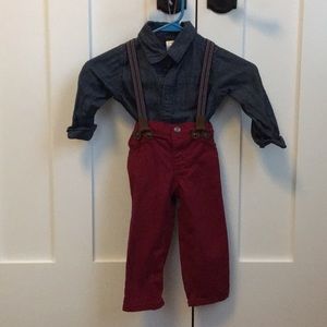 Carters 2 piece boys outfit